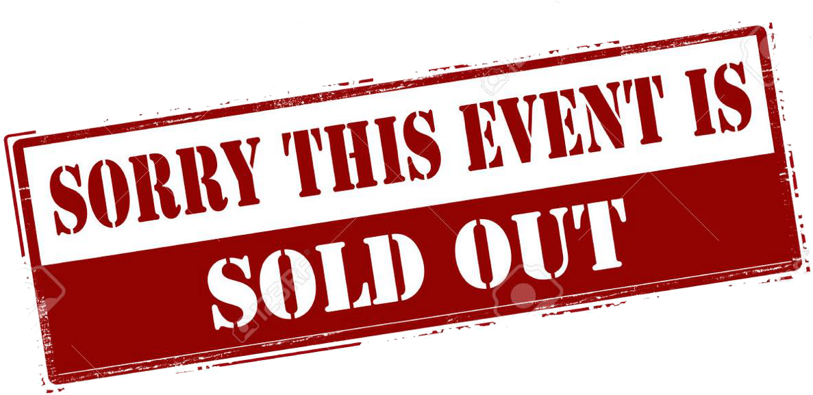 Event Sold Out Sign