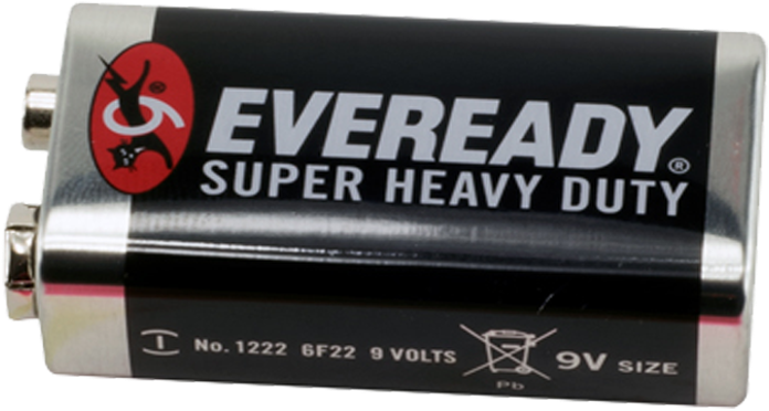 Eveready9 V Super Heavy Duty Battery