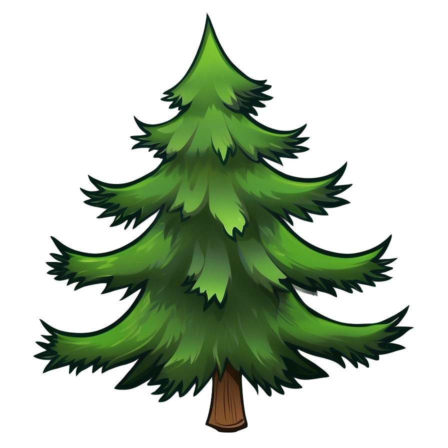 Evergreen Tree Vector Png Hmx96