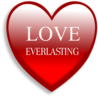 Everlasting Love Heart Graphic