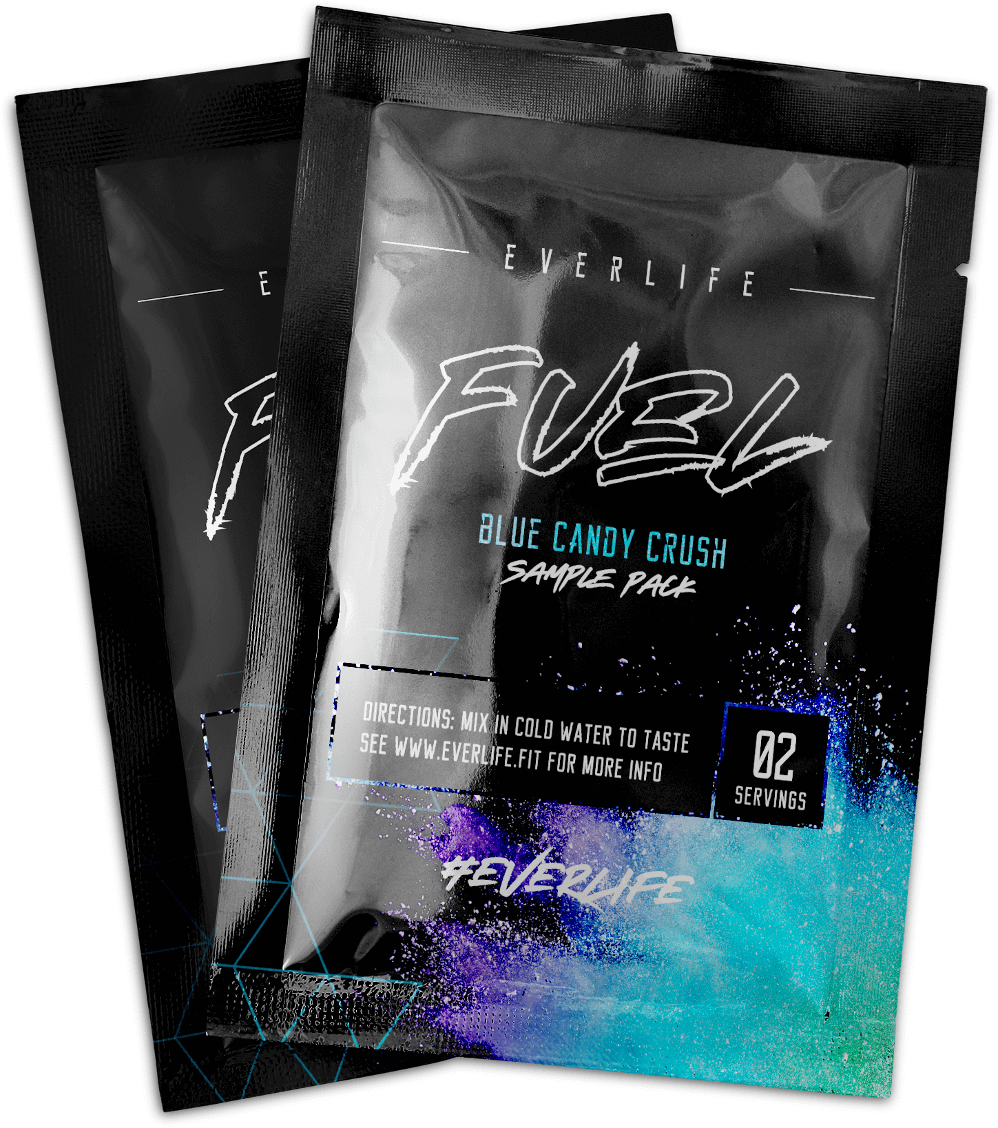 Everlife Fuel Sample Packs Blue Candy Crush