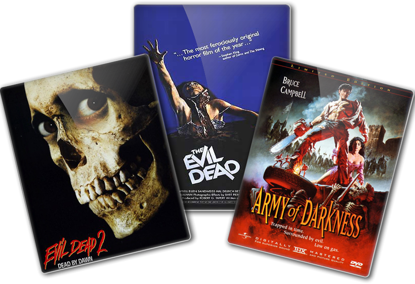 Evil Dead Series D V D Covers