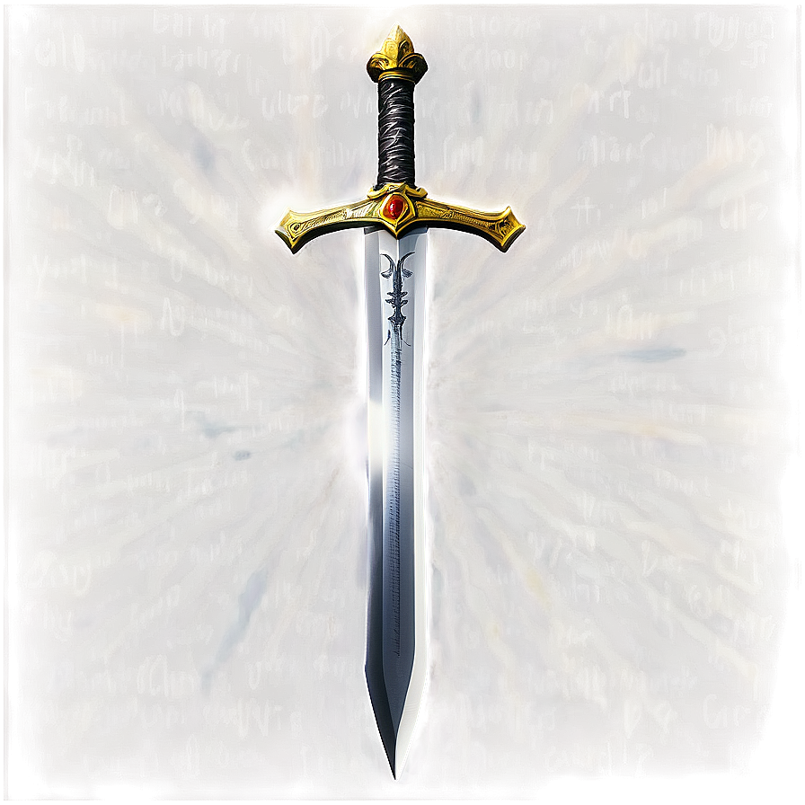 Excalibur Sword In Sunlight Png Unq