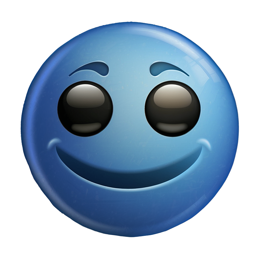 Exclusive Blue Emoji Png Array Jhq