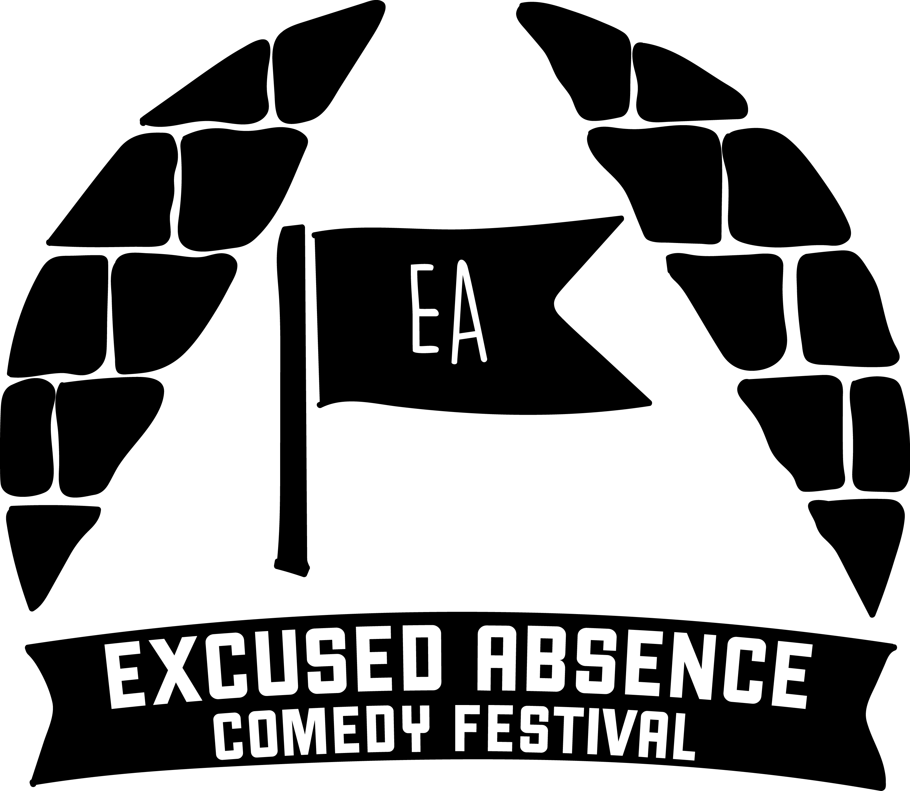 Excused Absence Comedy Festival Logo