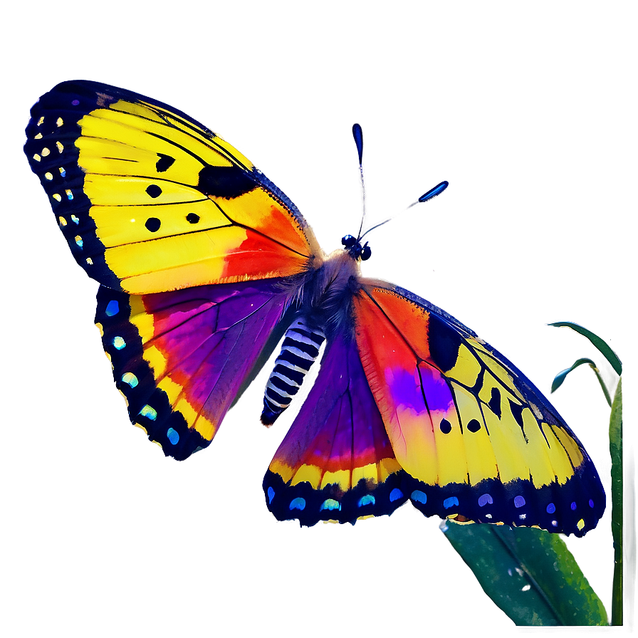 Exotic Butterfly Display Png 59