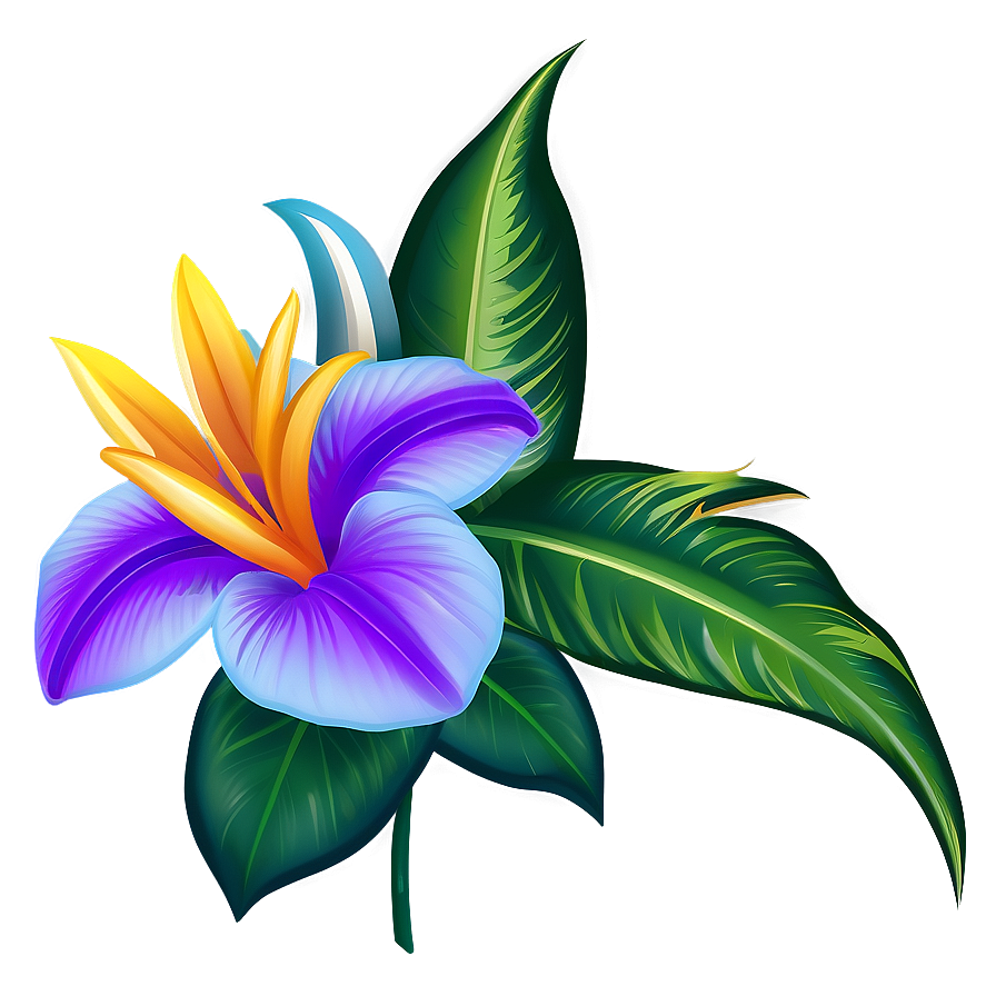 Exotic Flower Clipart Png 05252024