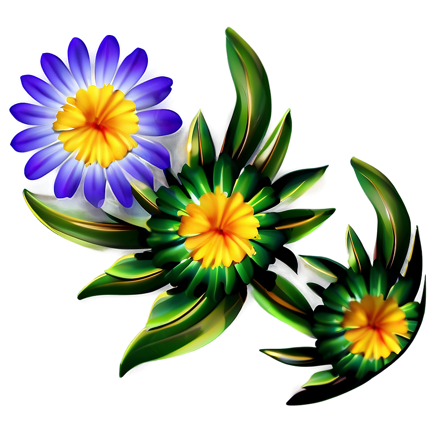 Exotic Flower Decal Png 06272024