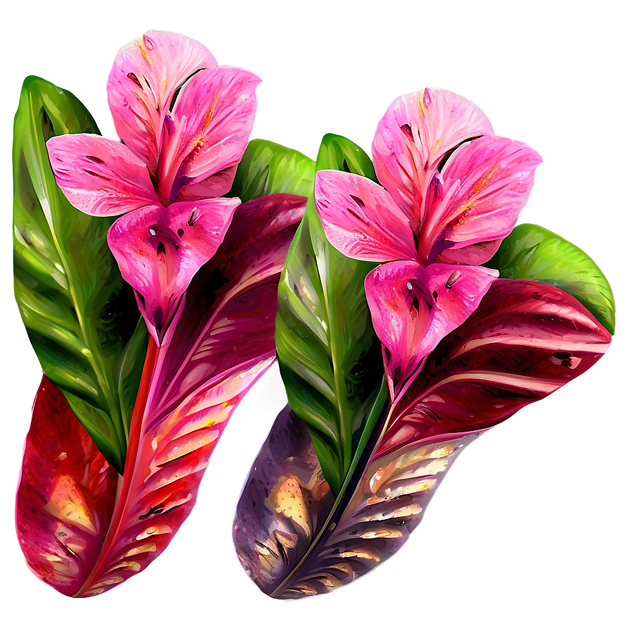 Exotic Flowers Png Hdf