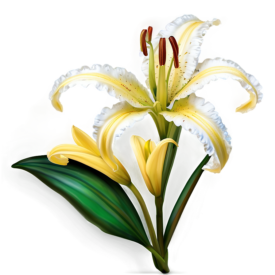 Exotic Lily Flower Png 53