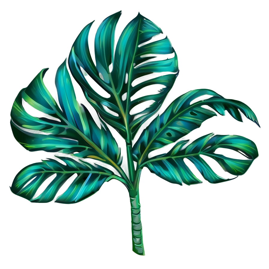 Exotic Palm Leaves Png 05252024