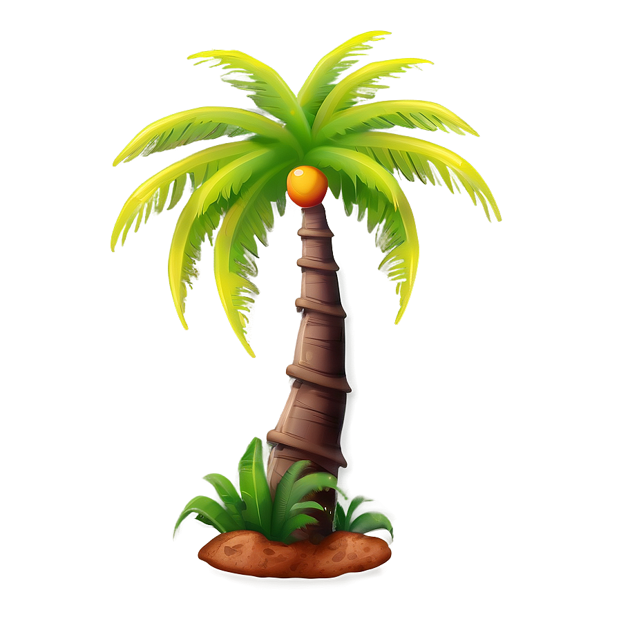 Exotic Palm Tree Emoji Png 7