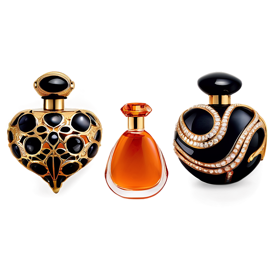 Exotic Perfume Bottle Shapes Png Vub52