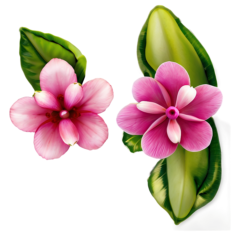 Exotic Pink Flowers Png 05242024