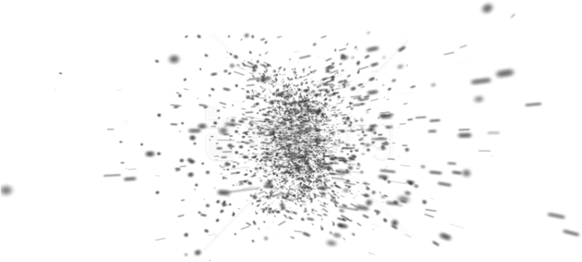Exploding Particle Text Effect