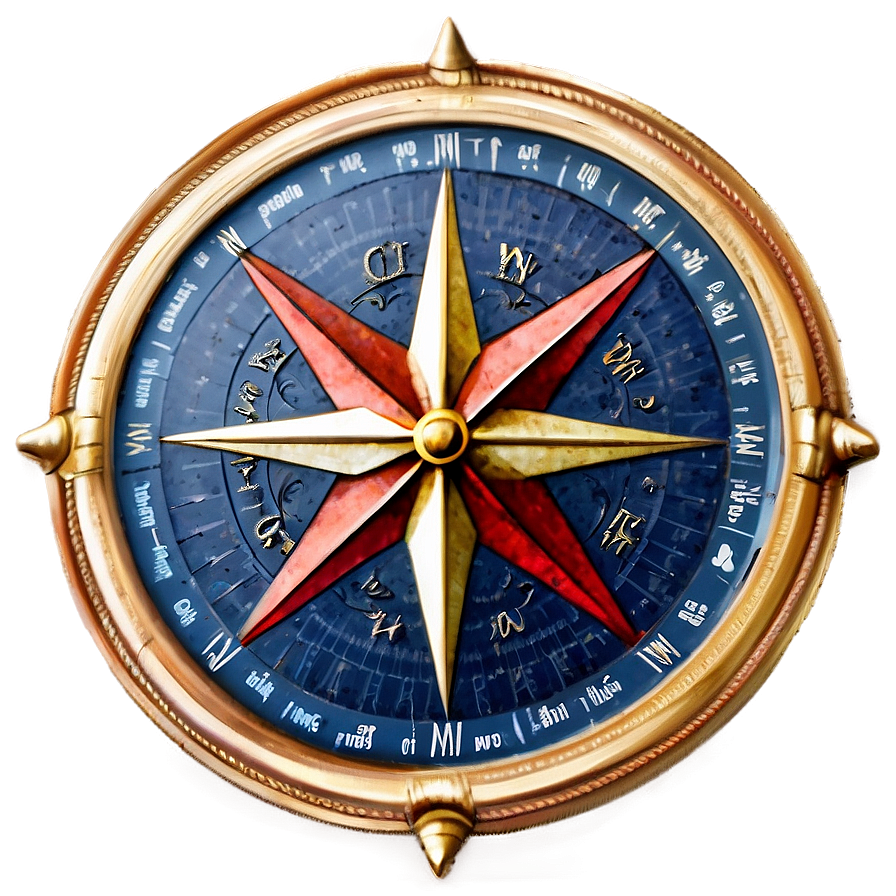 Explorer's Compass Rose Png Jbf37