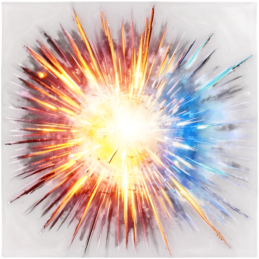 Explosive Energy Burst Png 60
