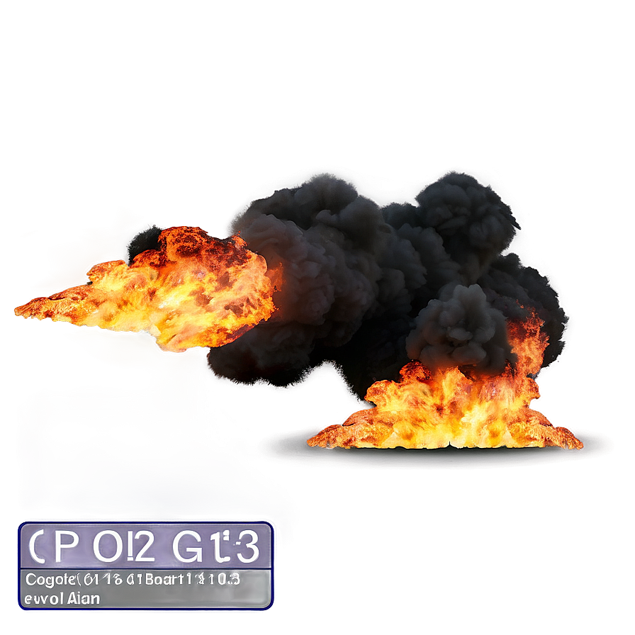 Explosive Fire Overlay Png 06272024