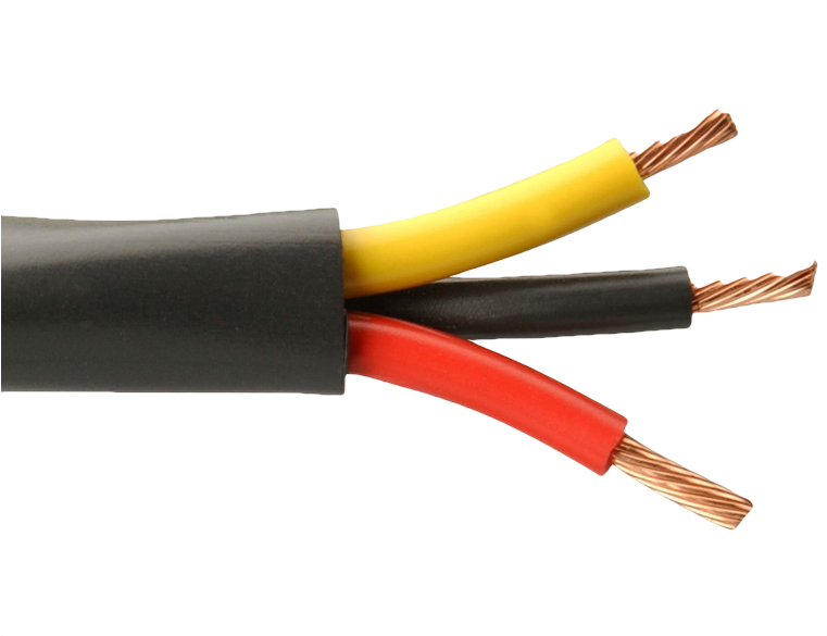 Exposed Electrical Cable Wires