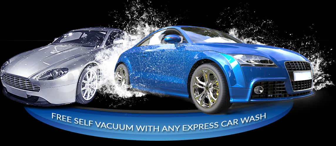 Express Car Wash Promotion Banner