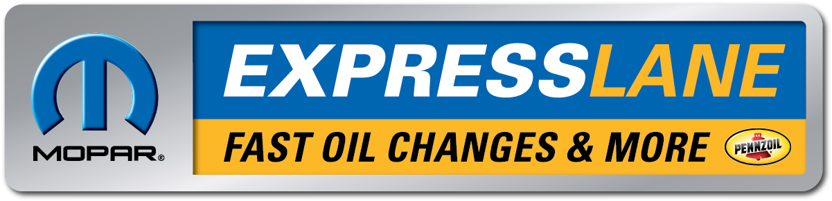 Express Lane Mopar Pennzoil Signage