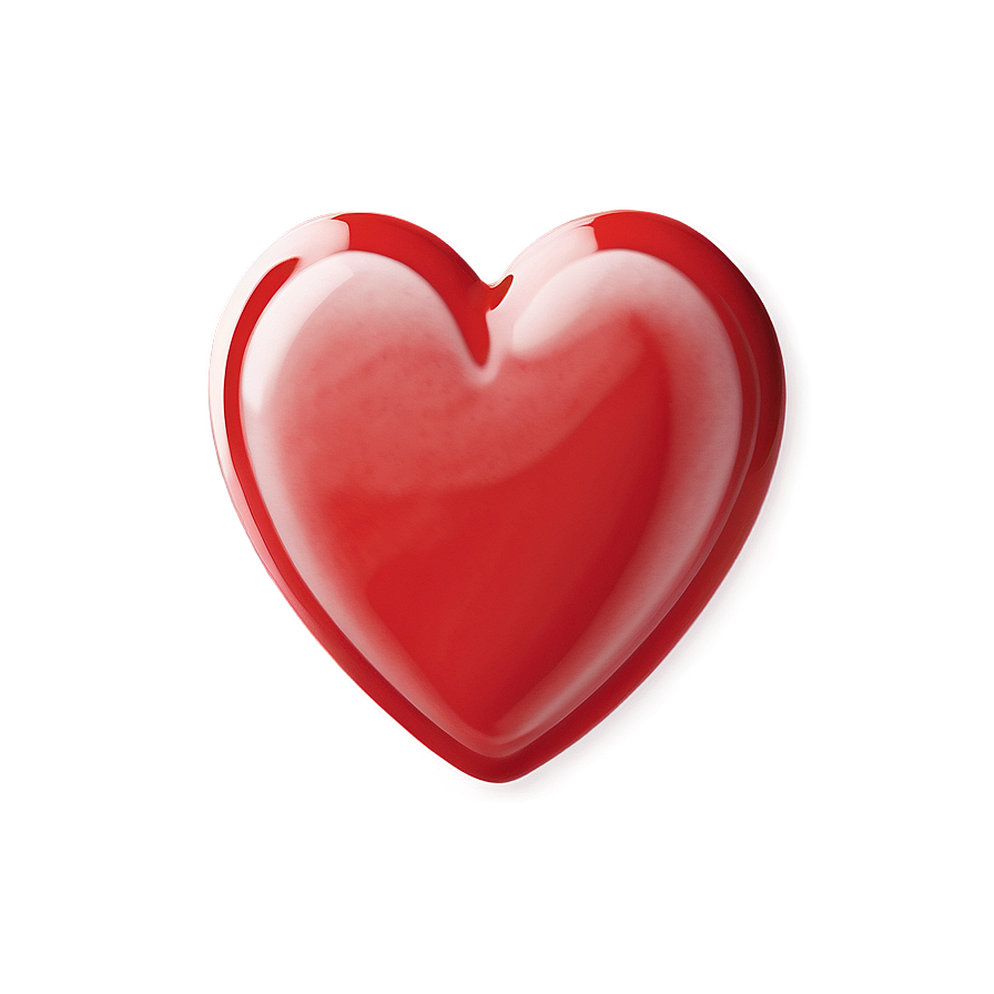 Expressive Red Heart Emoji Png 06262024