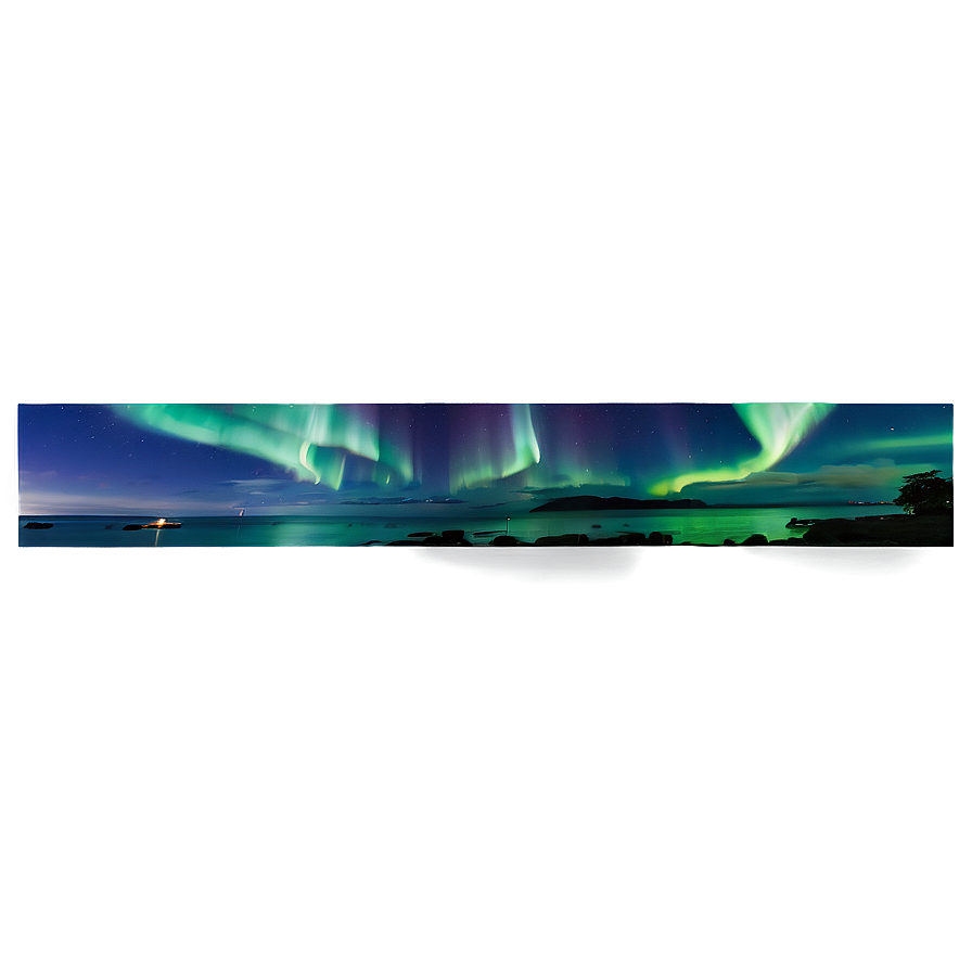 Exquisite Aurora Over Bay Png Vqj55