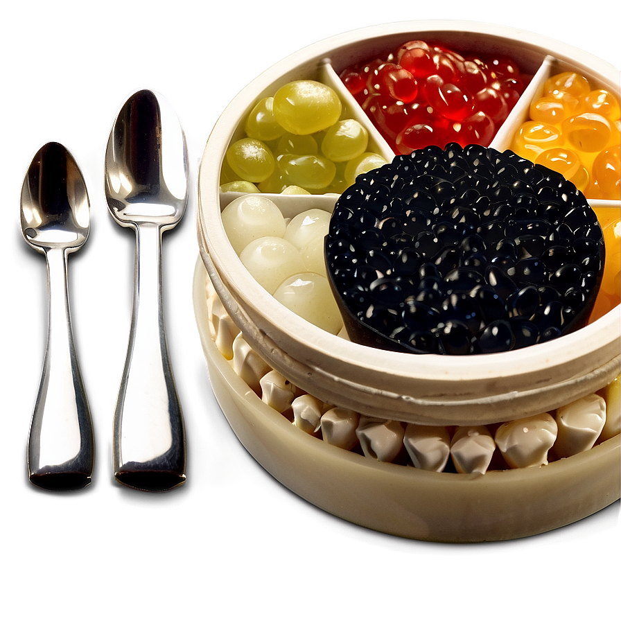 Exquisite Caviar Selection Png 06252024