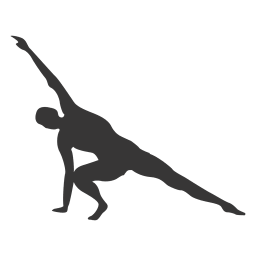 Extended_ Triangle_ Pose_ Silhouette