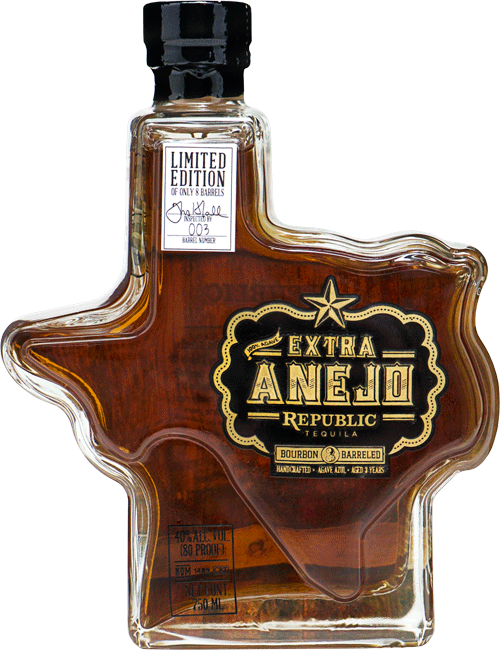 Extra Anejo Tequila Limited Edition Bottle