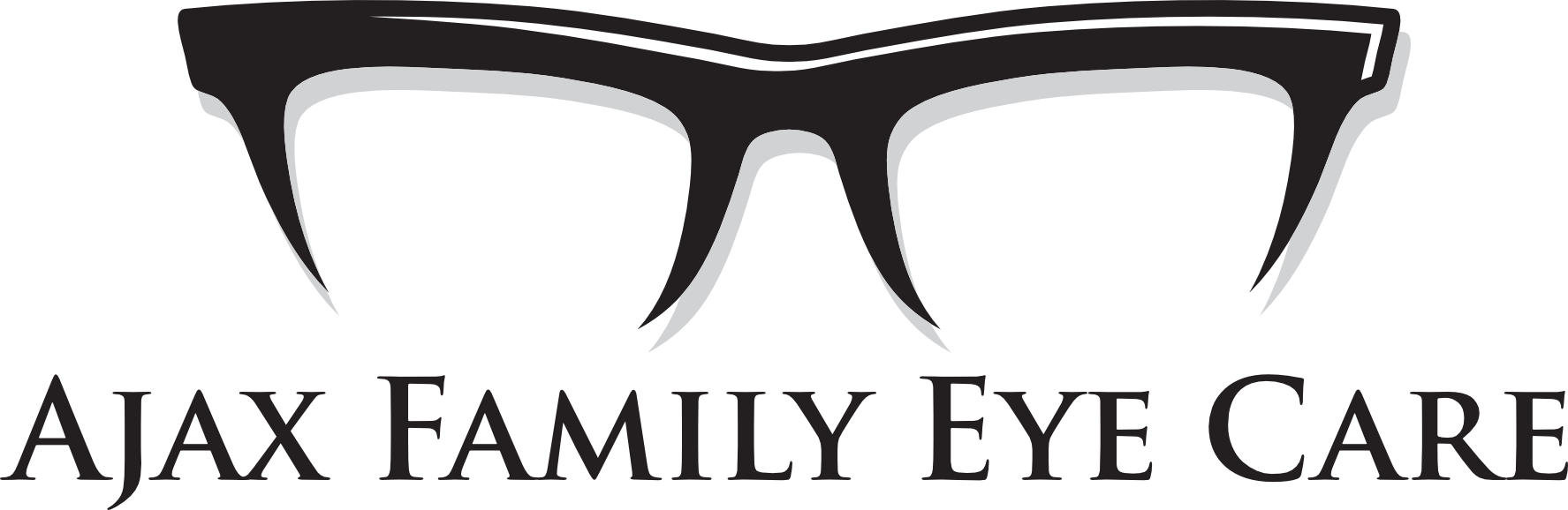 Eyeglass Logo Ajax Family Eye Care