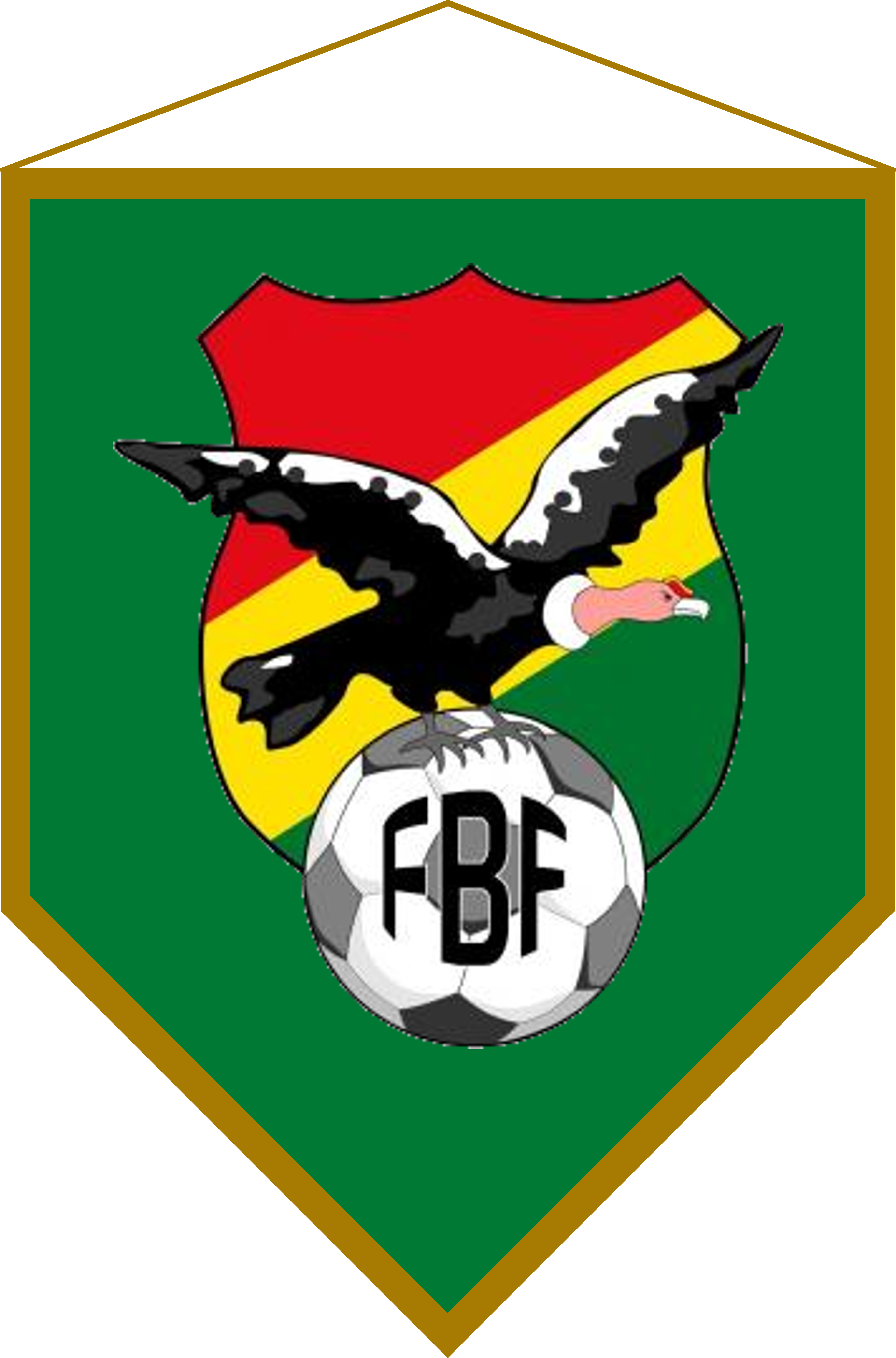 F B F Soccer Crest Pennant