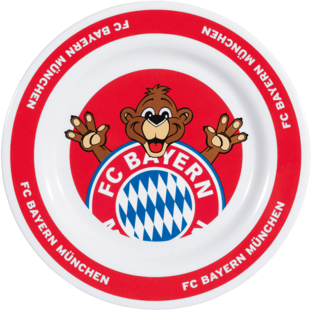 F C Bayern Munich Plate Design