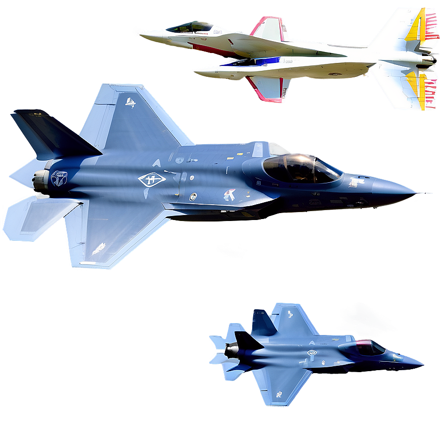 F35 Stealth Aircraft In Sky Png Wam