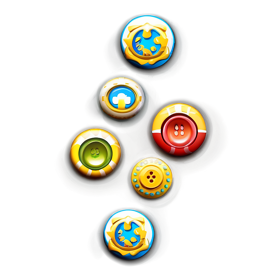 Fabric Buttons Style Png 06262024