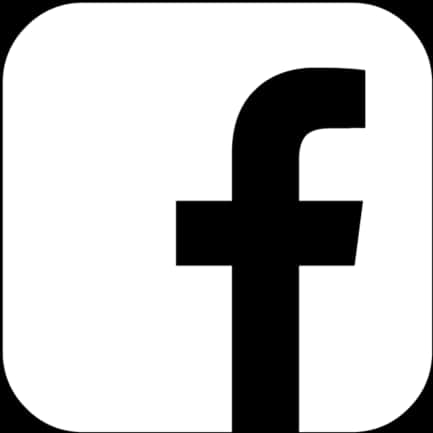 Facebook Icon Blackand White