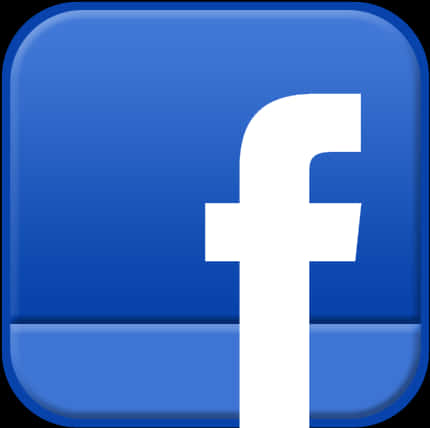 Facebook Icon Blue Background