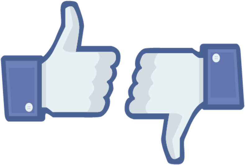 Facebook Like Dislike Icons