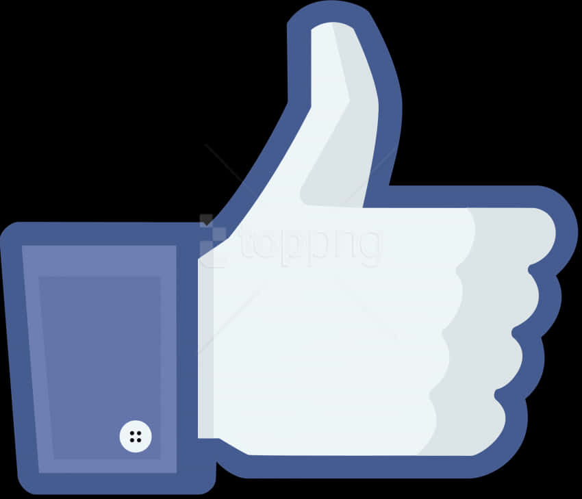 Facebook Like Icon Transparent Background