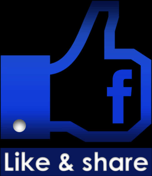 Facebook Likeand Share Graphic