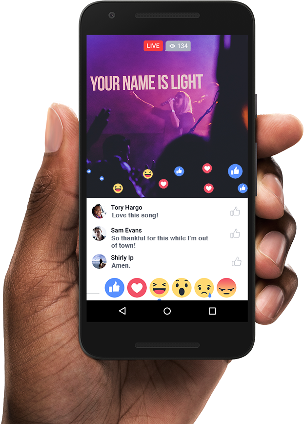 Facebook Live Streaming Concert Experience