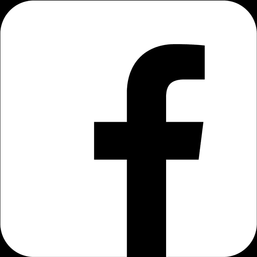 Facebook Logo Blackand White