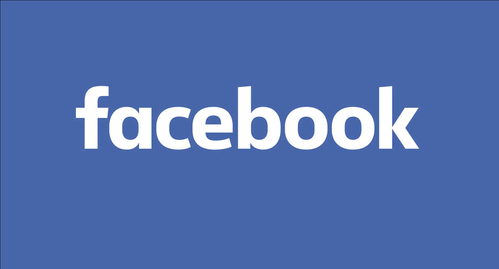 Facebook Logo Blue Background