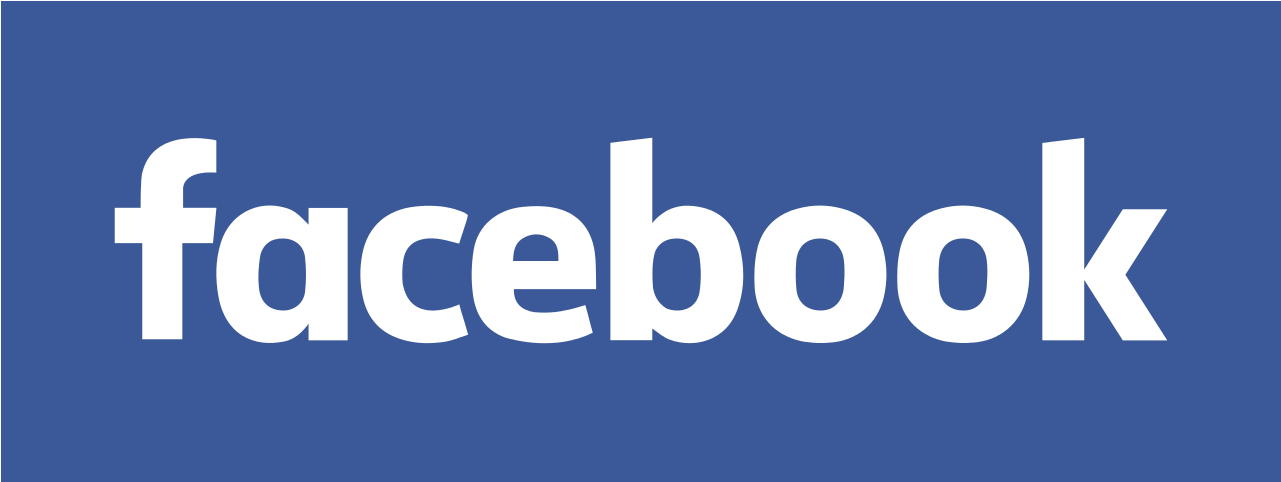 Facebook Logo Classic Blue Background