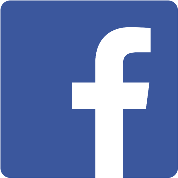 Facebook Logo Classic Blue Background