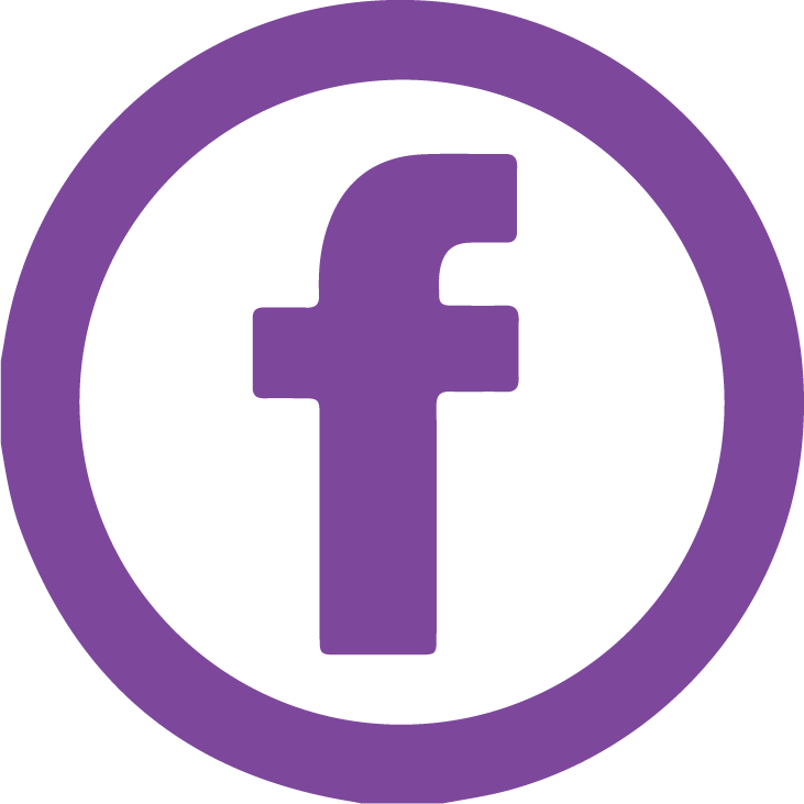 Facebook Logo Purple Background