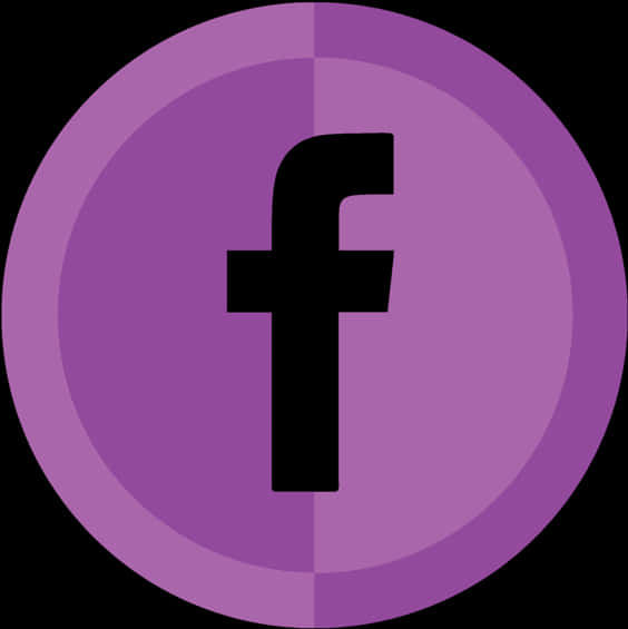 Facebook Logo Purple Circle