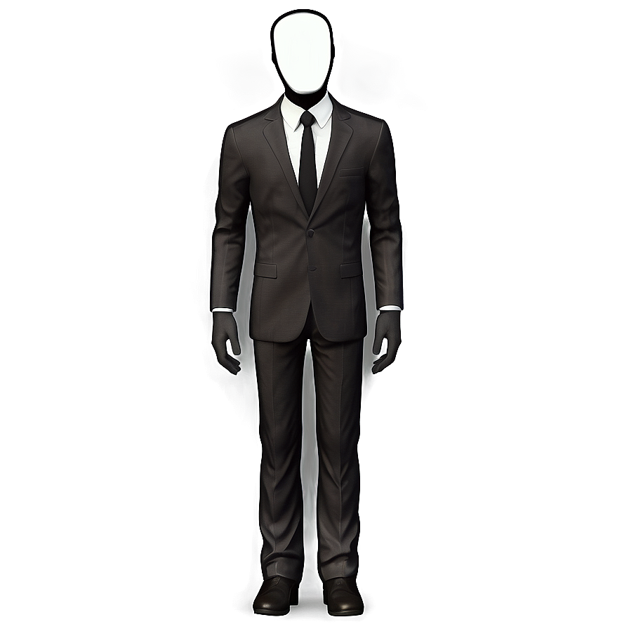 Faceless Slender Man Png 05252024