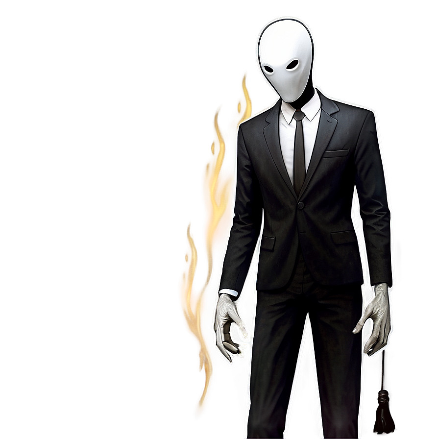 Faceless Slender Man Png 05252024