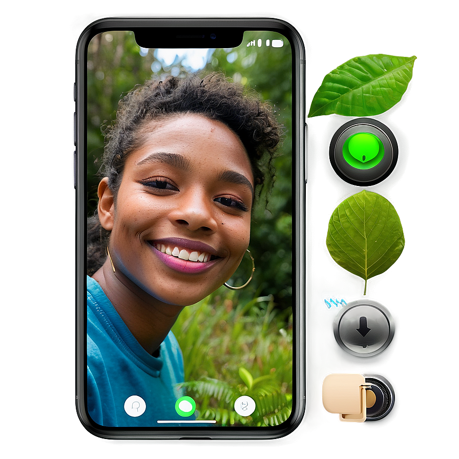 Facetime Call In Nature Setting Png 69